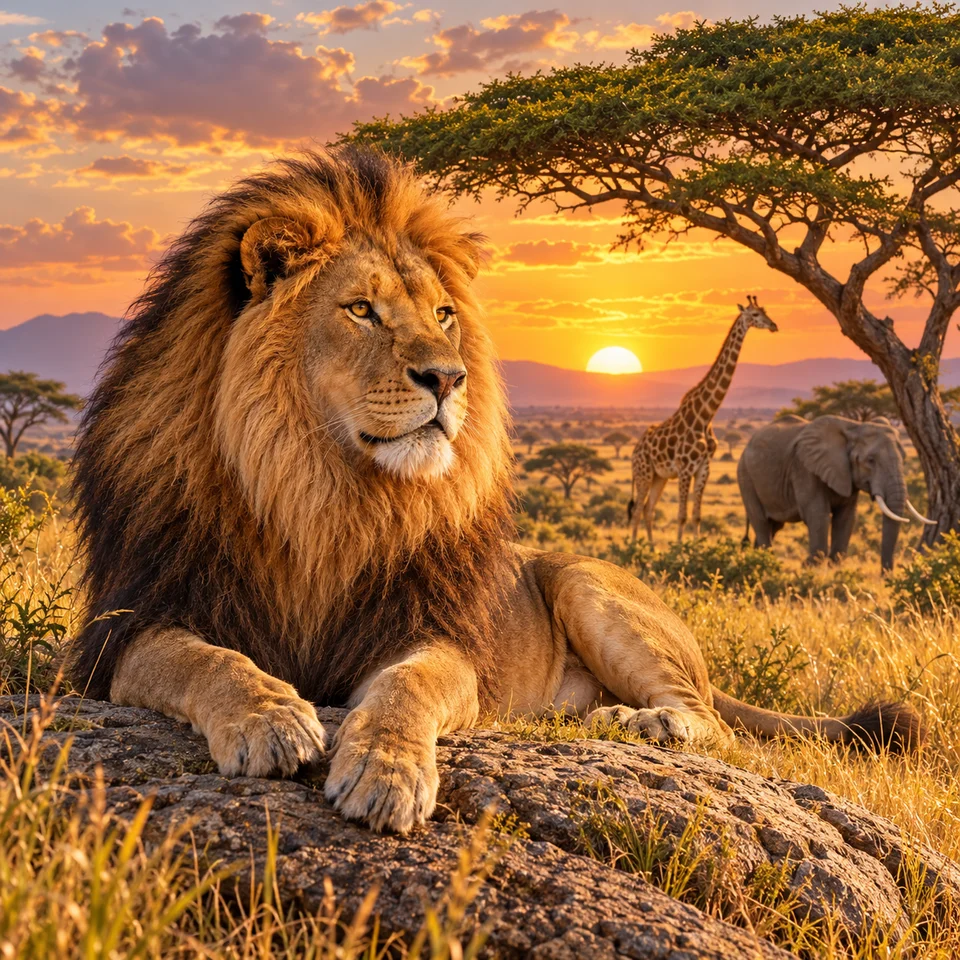 Illustration for the course “Animals of Africa”