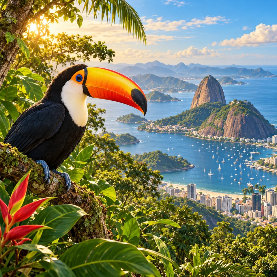 Illustration for the course "Brazil"