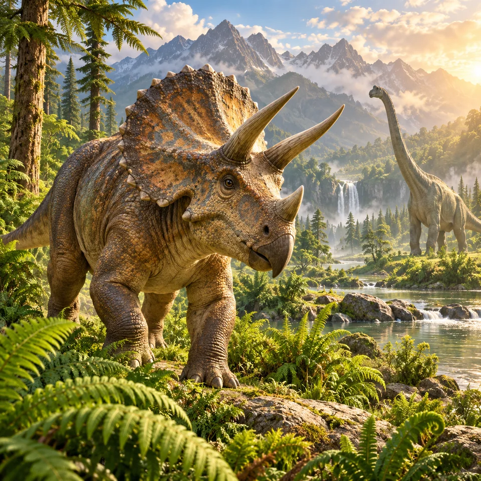 Illustration for the course “Dinosaurs”