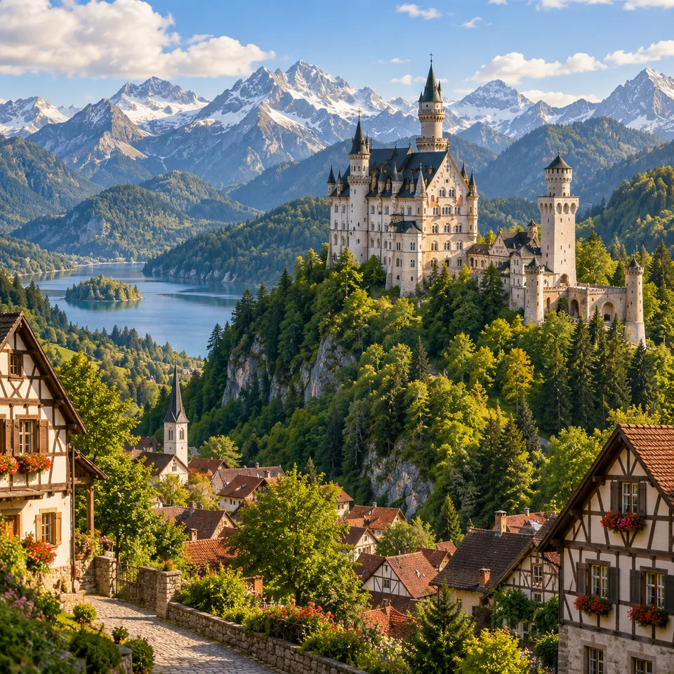 Illustration for the course “Germany”