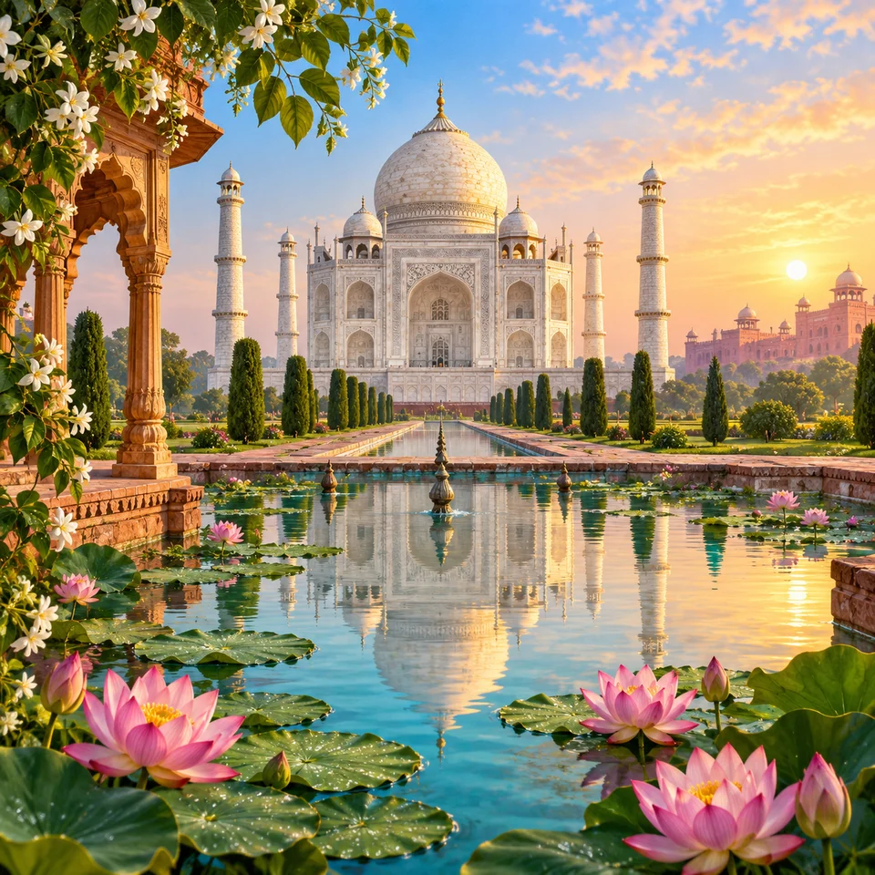 Illustration for the course “India”