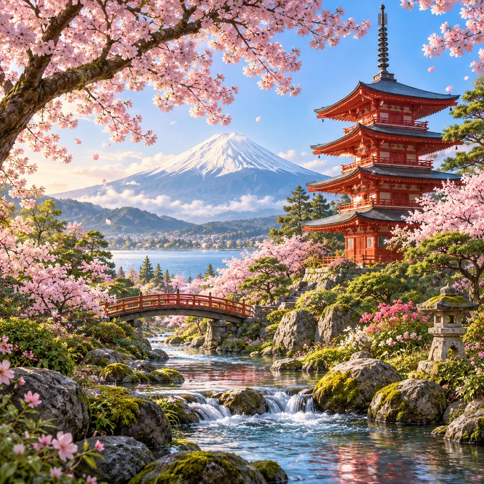 Illustration for the course "Japan"