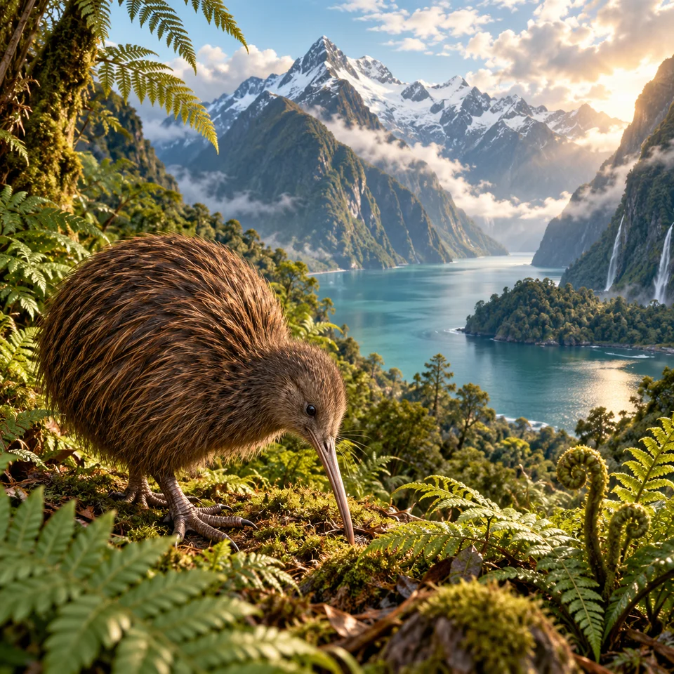 Illustration for the course “New Zealand”