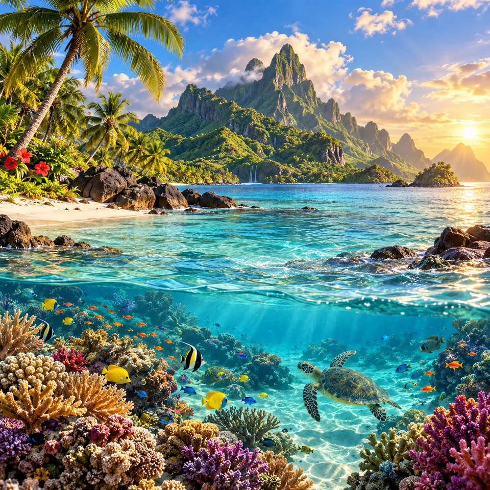 Illustration for the course “Oceania”