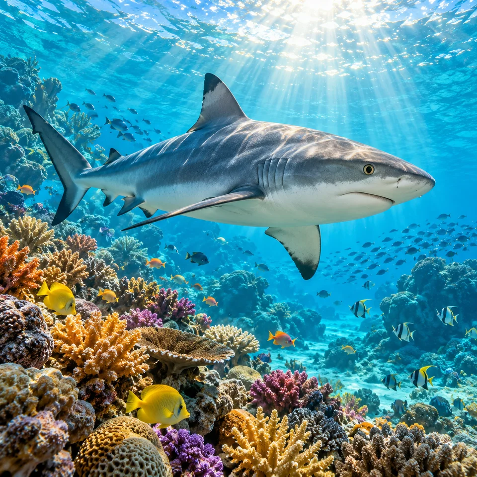 Illustration for the course "Sharks"