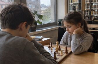 Children exploring chess moves on a chessboard