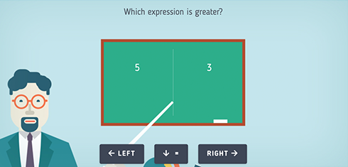 Game  Math Compare	